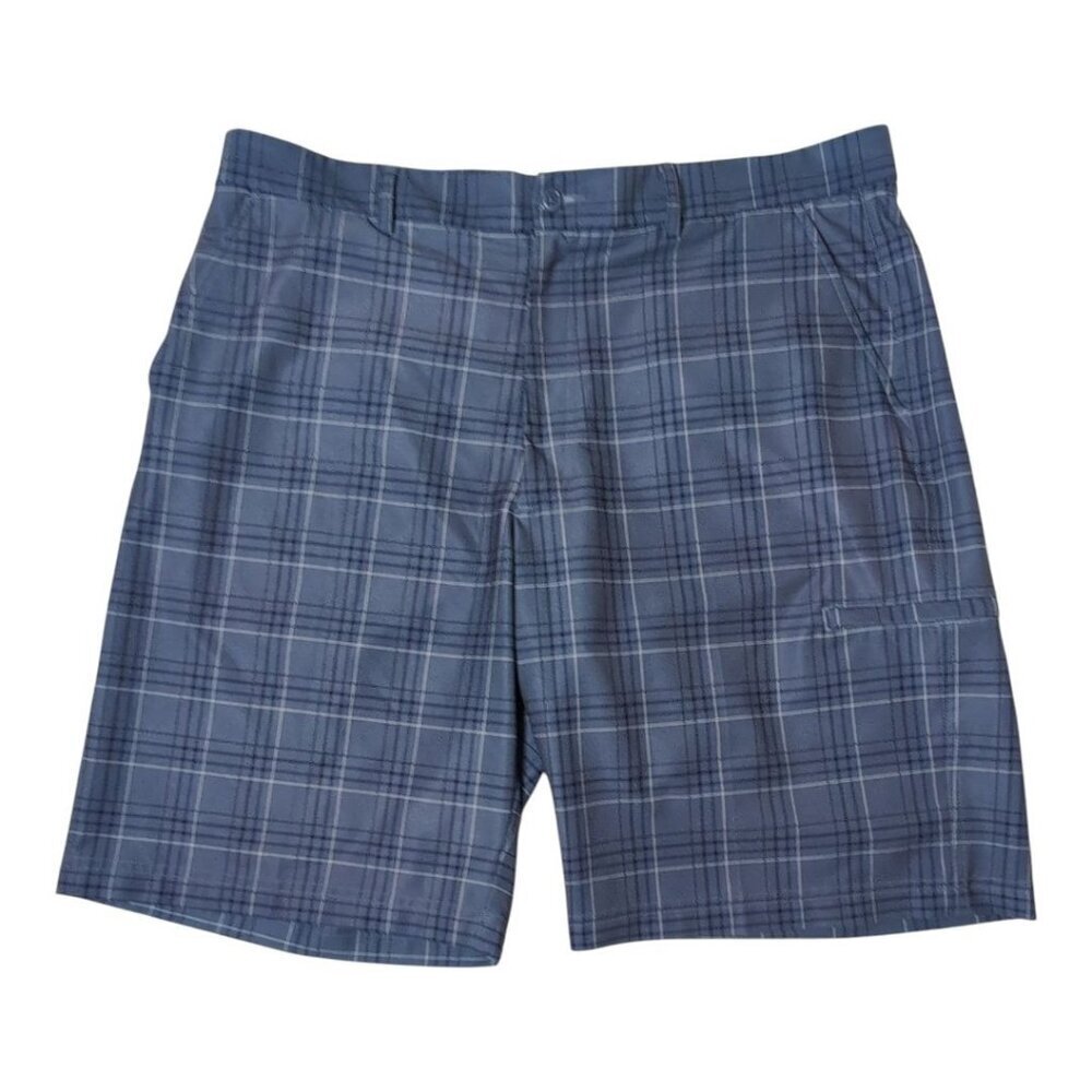 Pebble Beach Plaid Golf Shorts Mens Size 38 Performance Preppy Golf